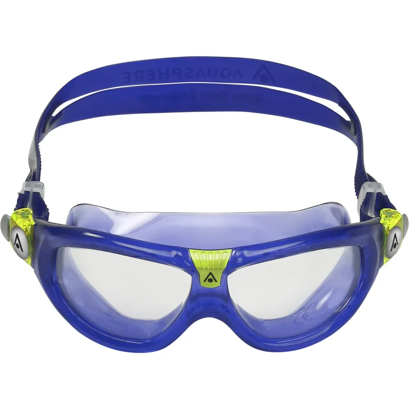 Aqua Sphere Seal Kid 2 Clear Lens Goggles Purple-2